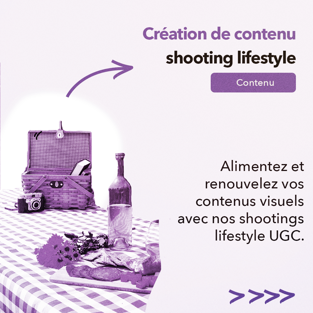Création de Contenu Digital - Shooting Lifestyle pour E-commerce & Social